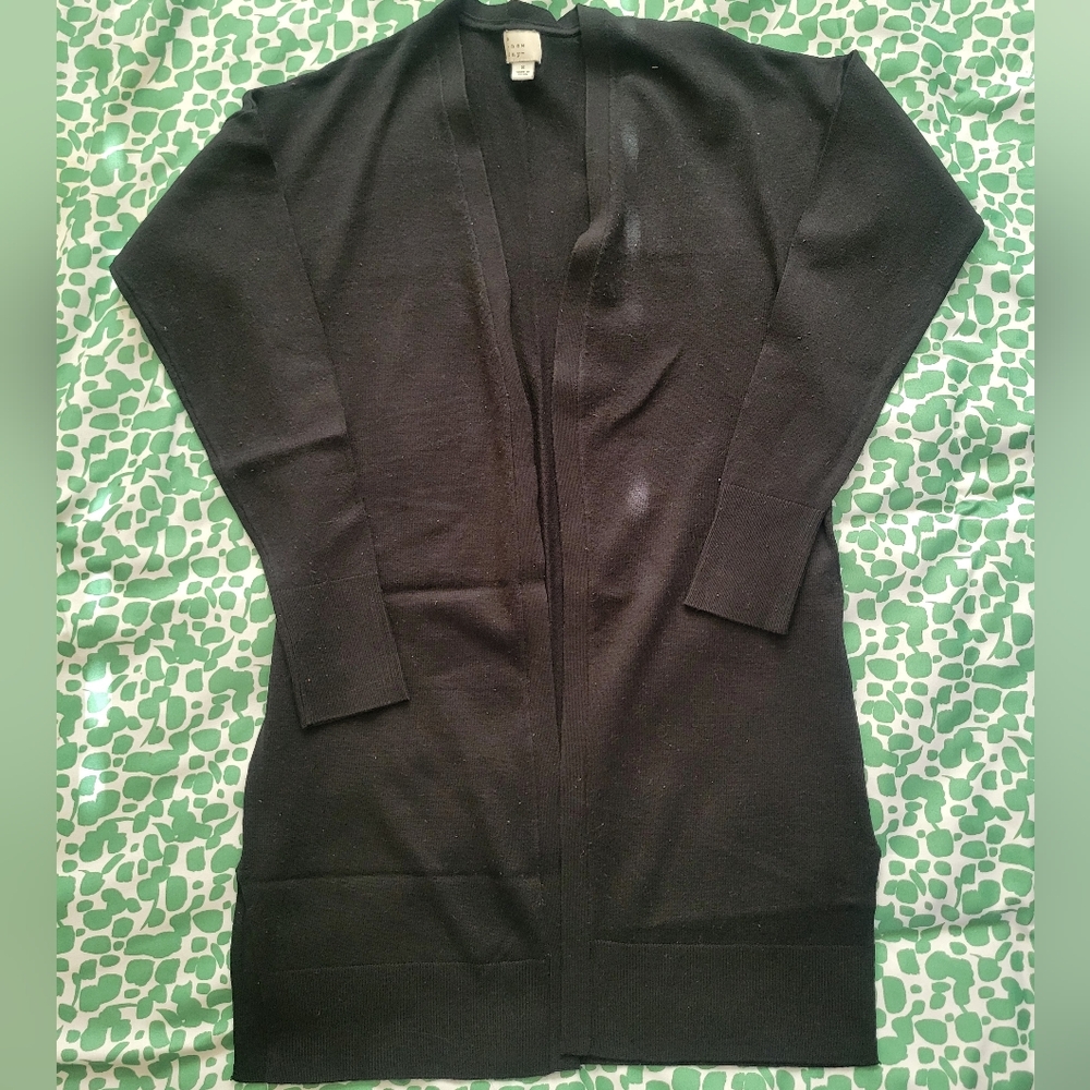 a new day Black Cardigan Sweater